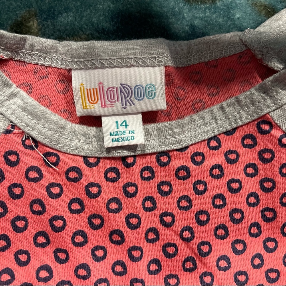LuLaRoe girls Sloan size 14